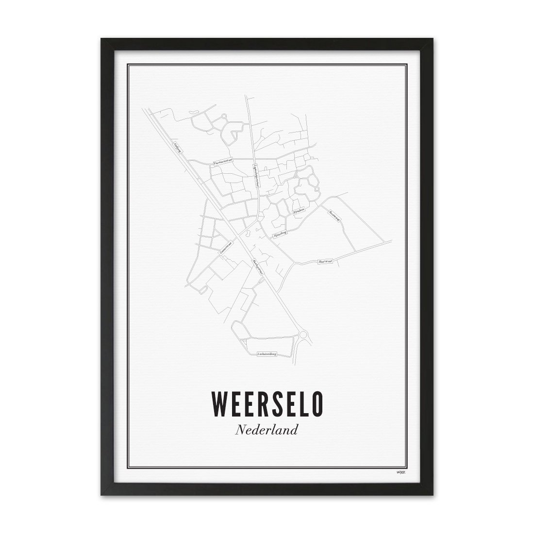 Poster van Weerselo | WIJCK. 